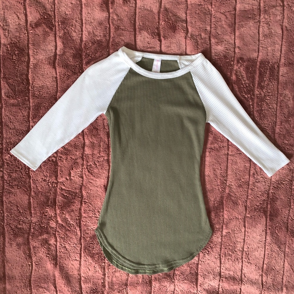 Baseball style shirt